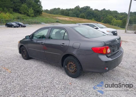 2009 Toyota Corolla Le из США, поврежденный, VIN JTDBL40E89J011855
